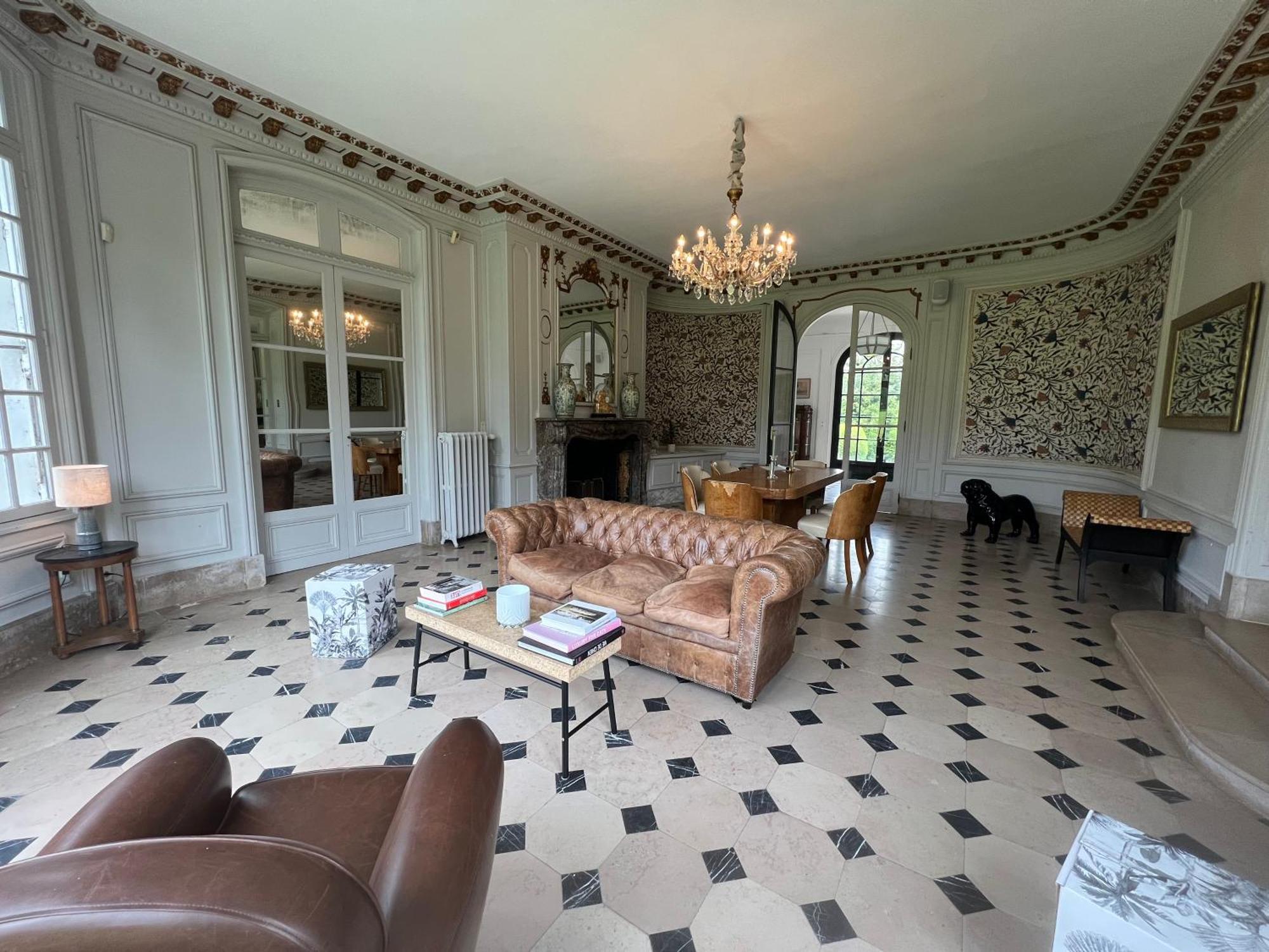 Le château de bertreville st ouen Extérieur photo